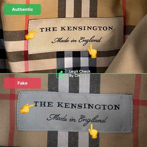 how do i know if my burberry jacket is real|real Burberry coat.